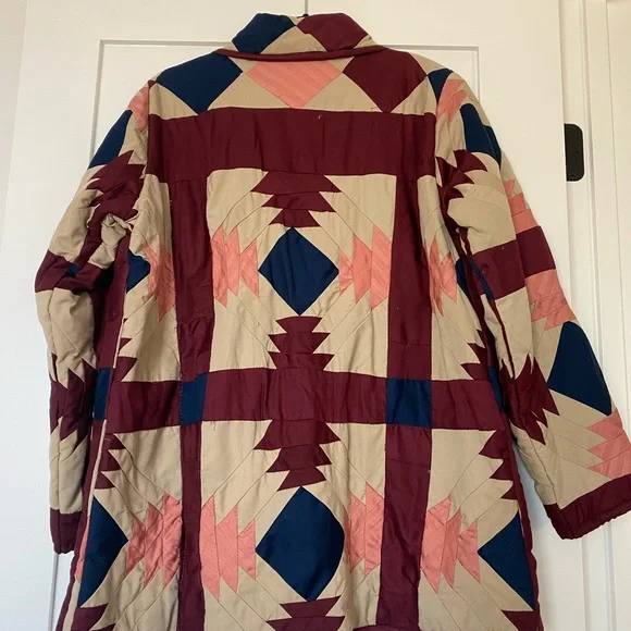 handmade quilted jacket - Picture 4 of 6